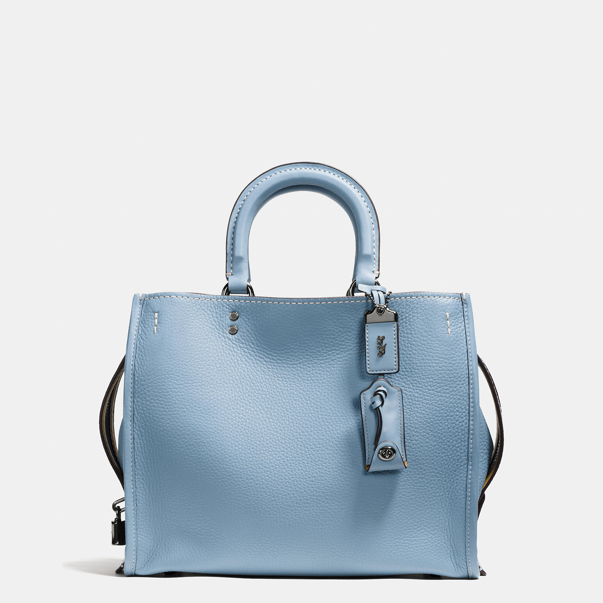 2016 New Fashion Coach Rogue Bag In Glovetanned Pebble Leather